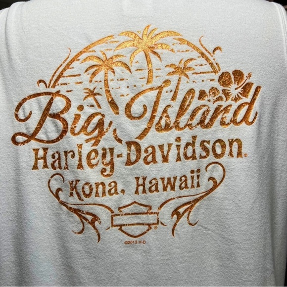 Harley-Davidson Aloha Big Island Kona Hawaii Tank Top 1.  1XL-3XL (runs small) - Picture 2 of 13